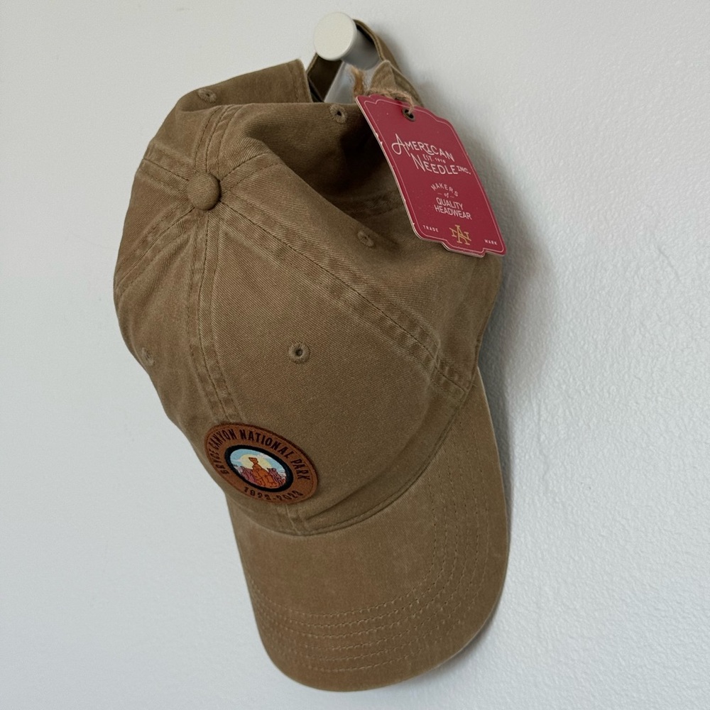 American Needle Brown Cap with National Park Patch